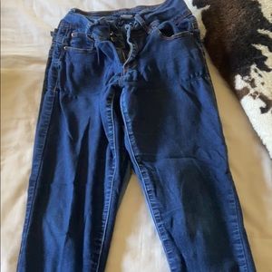 size S blue jeans